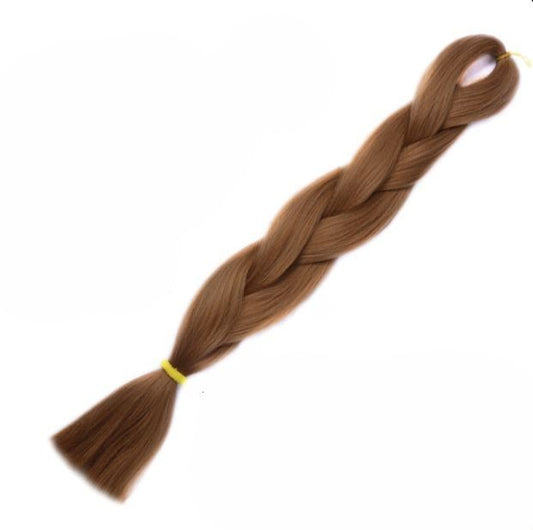 24 Inch Synthetic Braiding Hair 27A Light Brown